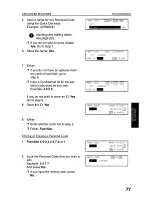 Предварительный просмотр 89 страницы Savin 3695 Operator'S Manual