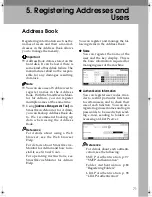 Предварительный просмотр 81 страницы Savin 4800WD Operating Manual