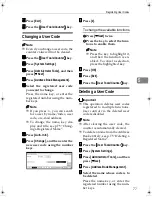 Предварительный просмотр 87 страницы Savin 4800WD Operating Manual