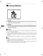 Предварительный просмотр 120 страницы Savin 4800WD Operating Manual