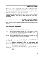 Предварительный просмотр 3 страницы Savin 9940DP Operating Instructions Manual