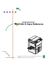 Savin Copier SDC326 Copy Reference Manual preview