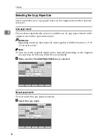 Preview for 46 page of Savin Copier SDC326 Copy Reference Manual