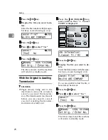 Предварительный просмотр 30 страницы Savin G1619 Facsimile Reference Manual