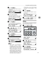 Предварительный просмотр 45 страницы Savin G1619 Facsimile Reference Manual