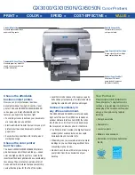 Preview for 3 page of Savin GX3000 Specifications