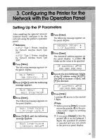 Preview for 37 page of Savin SLP14 Operator'S Manual