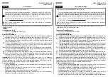 Savio CL-23 User Manual preview