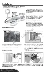 Preview for 4 page of Savio High Flow Skimmer HFS12500 Operating Manual & Specifications