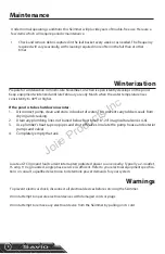 Preview for 8 page of Savio High Flow Skimmer HFS12500 Operating Manual & Specifications