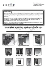 Preview for 12 page of Savio High Flow Skimmer HFS12500 Operating Manual & Specifications