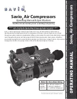 Savio Savio2 SO2400 Operating Manual & Specifications preview