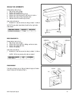 Предварительный просмотр 13 страницы Savory SP-5 Service Manual And Parts List