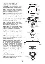 Предварительный просмотр 5 страницы Savoy House 52-6110-4CN-SN Owner'S Manual