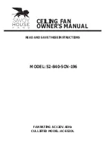Savoy House 52-840-5CN-196 Owner'S Manual preview