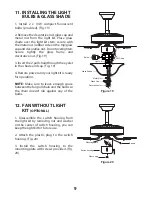 Предварительный просмотр 10 страницы Savoy House 52-ECM-5RV-13 Owner'S Manual