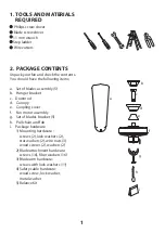 Предварительный просмотр 2 страницы Savoy House 52-FAN-5CN-SN Owner'S Manual