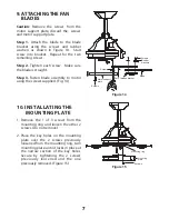 Предварительный просмотр 8 страницы Savoy House MONTECELLO Owner'S Manual