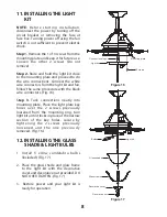 Предварительный просмотр 9 страницы Savoy House MONTECELLO Owner'S Manual