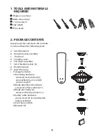 Предварительный просмотр 2 страницы Savoy House VILLAMOURNA Owner'S Manual