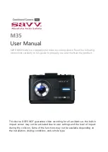 SAVV M35 User Manual preview