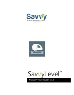 Savvy SavvyLevel User Manual preview
