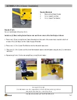 Preview for 8 page of SAW TRAX Dolly Max Instruction Manual