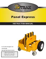 SAW TRAX Panel Express Instruction Manual preview