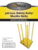 SAW TRAX Shuttle Dolly Instruction Manual preview