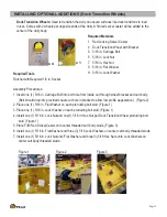 Preview for 12 page of SAW TRAX Shuttle Dolly Instruction Manual