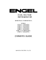 SAWAFUJI ELECTRIC Engel MT17F-U1 Owner'S Manual preview