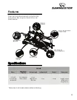 Preview for 6 page of Sawmaster R1040 Owner'S Manual