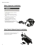 Preview for 9 page of Sawmaster R1040 Owner'S Manual