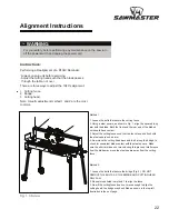 Preview for 22 page of Sawmaster R1040 Owner'S Manual