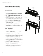 Предварительный просмотр 8 страницы Sawmaster R1048 Owner'S Manual