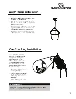 Preview for 11 page of Sawmaster R1048 Owner'S Manual