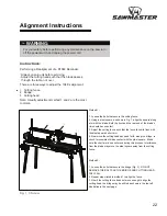 Preview for 23 page of Sawmaster R1048 Owner'S Manual