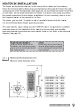 Предварительный просмотр 9 страницы Sawo ARI CUBOS CUB3-45NB Handbuch Manual