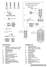 Предварительный просмотр 29 страницы Sawo ARI CUBOS CUB3-45NB Handbuch Manual