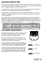 Preview for 20 page of Sawo ARIES ARI3-45Ni-WL Manual