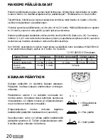 Preview for 19 page of Sawo ARIES ROUND ARI3-45Ni Manual