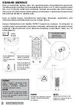 Предварительный просмотр 8 страницы Sawo ARIES Manual