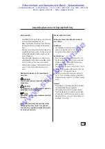 Preview for 15 page of Sawo ASV 3-15 Assembling And Operating Instructions