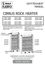 Sawo CIRR2-30NB Manual предпросмотр