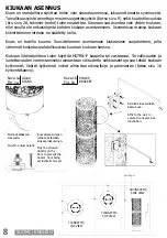 Preview for 8 page of Sawo HEATERKING ROUND DRFT12-150Ni Manual