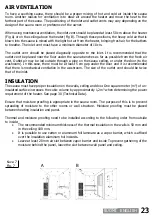 Preview for 21 page of Sawo HEATERKING ROUND DRFT12-150Ni Manual