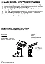 Предварительный просмотр 8 страницы Sawo MX-23NB Manual