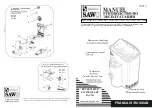 Предварительный просмотр 19 страницы Sawo MX-23NB Manual