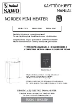 Sawo NORDEX MINI NRMN-23Ni2 Manual preview