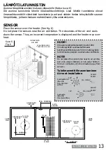 Preview for 13 page of Sawo NORDEX PLUS NRX-45Ni2 Manual